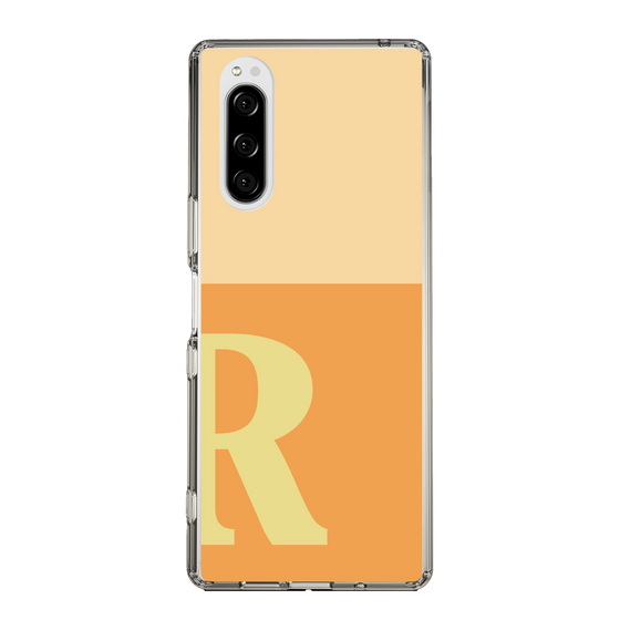 Slim Protection Case［ Original - initial two tone - R orange ］