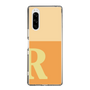 Slim Protection Case［ Original - initial two tone - R orange ］