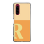 Slim Protection Case［ Original - initial two tone - R orange ］