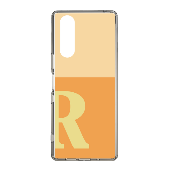Slim Protection Case［ Original - initial two tone - R orange ］