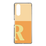 Slim Protection Case［ Original - initial two tone - R orange ］