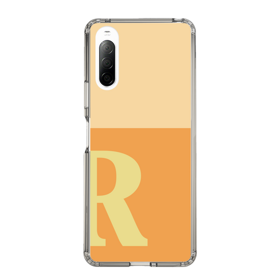 Slim Protection Case［ Original - initial two tone - R orange ］