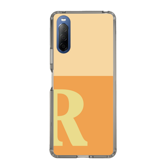 Slim Protection Case［ Original - initial two tone - R orange ］
