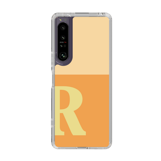 Slim Protection Case［ Original - initial two tone - R orange ］
