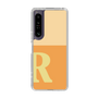 Slim Protection Case［ Original - initial two tone - R orange ］