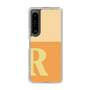 Slim Protection Case［ Original - initial two tone - R orange ］