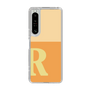 Slim Protection Case［ Original - initial two tone - R orange ］