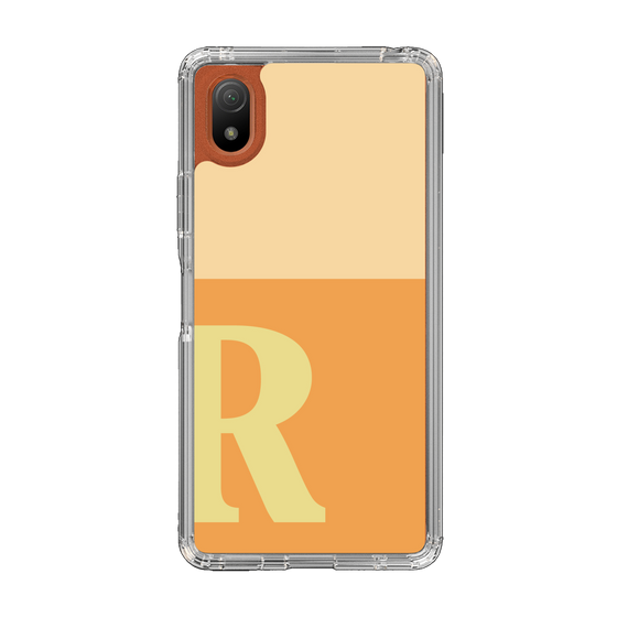 Slim Protection Case［ Original - initial two tone - R orange ］