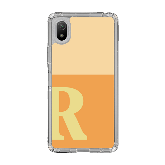 Slim Protection Case［ Original - initial two tone - R orange ］