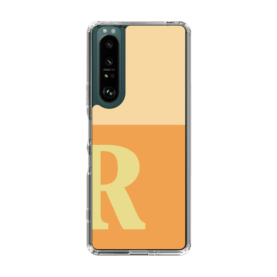 Slim Protection Case［ Original - initial two tone - R orange ］