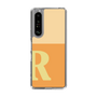 Slim Protection Case［ Original - initial two tone - R orange ］