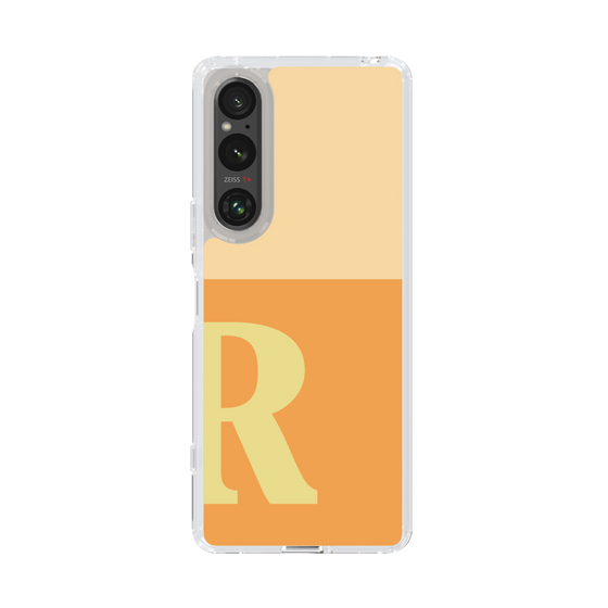 Slim Protection Case［ Original - initial two tone - R orange ］