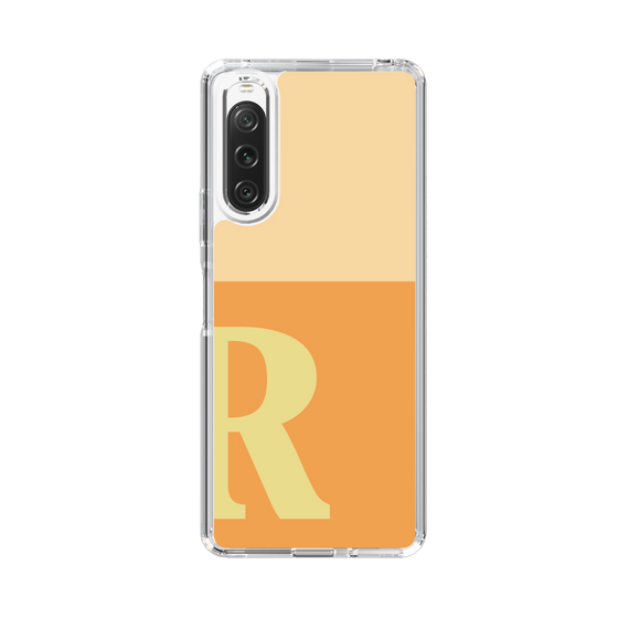 Slim Protection Case［ Original - initial two tone - R orange ］