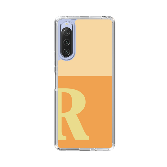 Slim Protection Case［ Original - initial two tone - R orange ］