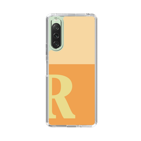 Slim Protection Case［ Original - initial two tone - R orange ］