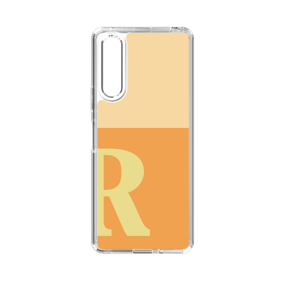 Slim Protection Case［ Original - initial two tone - R orange ］