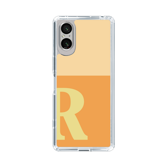 Slim Protection Case［ Original - initial two tone - R orange ］