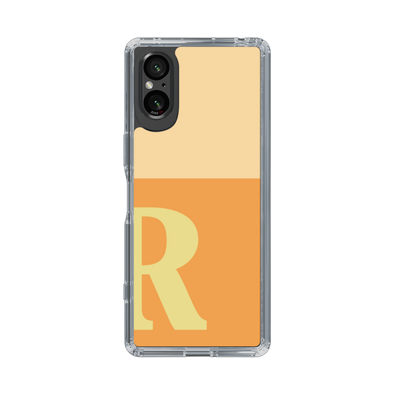 Slim Protection Case［ Original - initial two tone - R orange ］