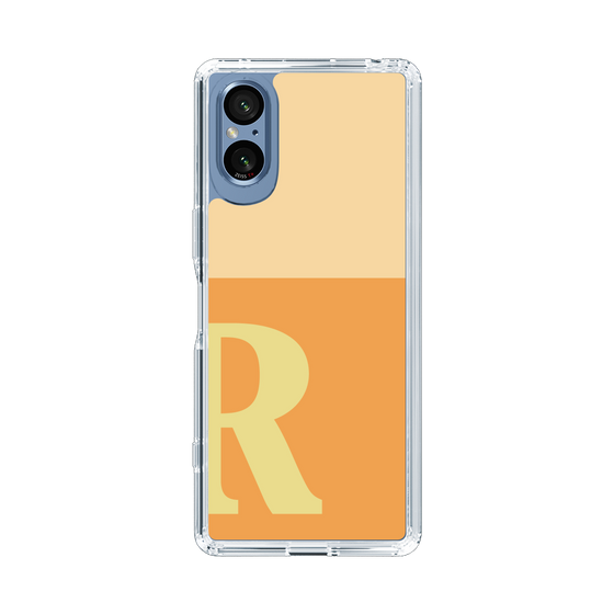 Slim Protection Case［ Original - initial two tone - R orange ］