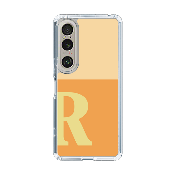 Slim Protection Case［ Original - initial two tone - R orange ］