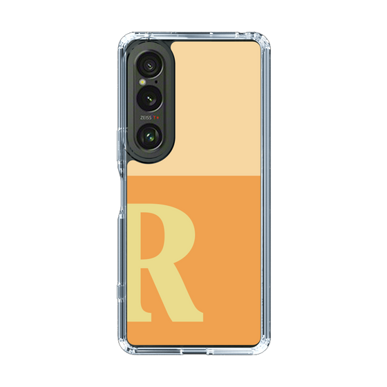 Slim Protection Case［ Original - initial two tone - R orange ］