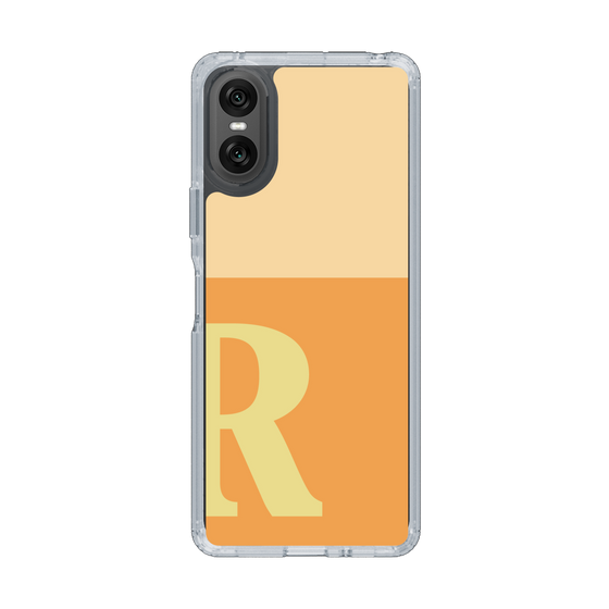 Slim Protection Case［ Original - initial two tone - R orange ］