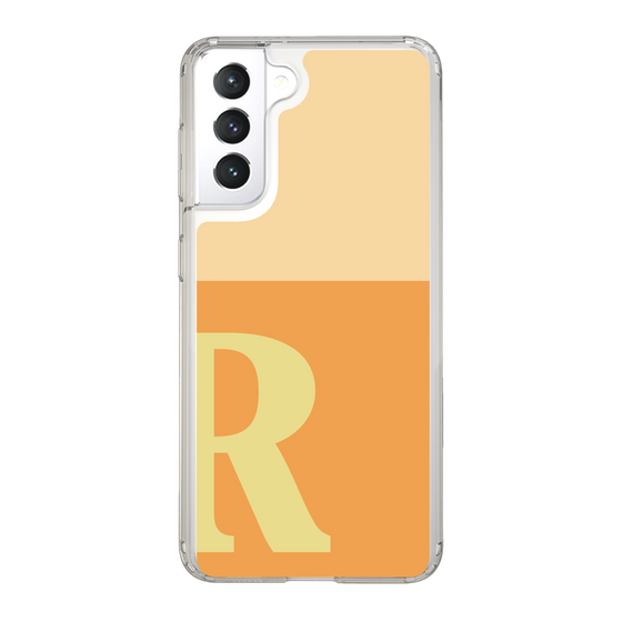 Slim Protection Case［ Original - initial two tone - R orange ］