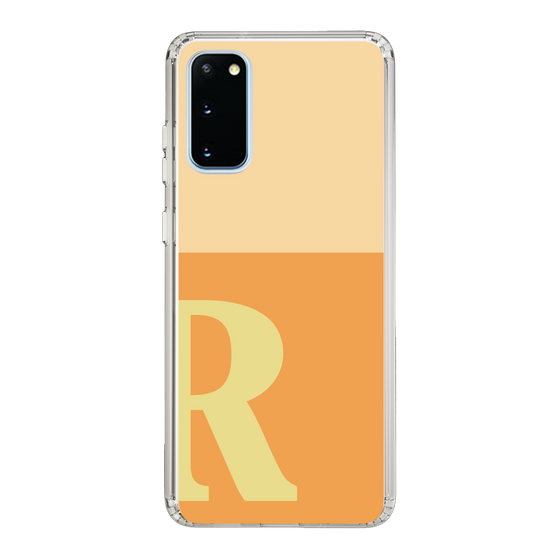 Slim Protection Case［ Original - initial two tone - R orange ］