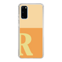 Slim Protection Case［ Original - initial two tone - R orange ］