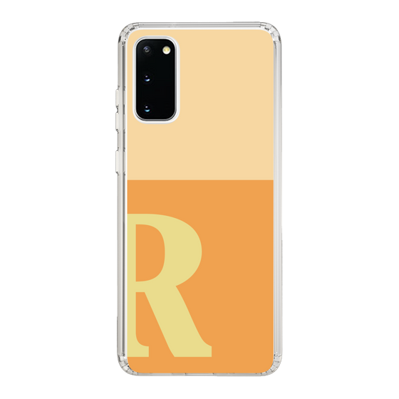 Slim Protection Case［ Original - initial two tone - R orange ］