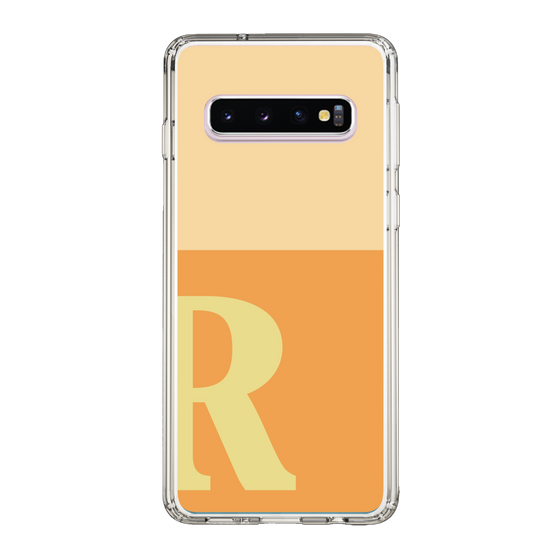 Slim Protection Case［ Original - initial two tone - R orange ］