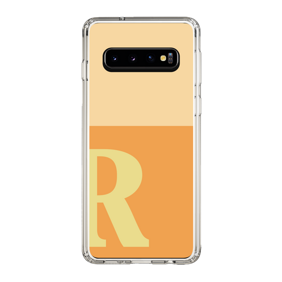 Slim Protection Case［ Original - initial two tone - R orange ］