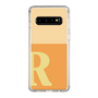 Slim Protection Case［ Original - initial two tone - R orange ］