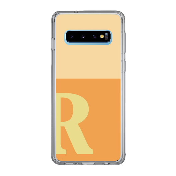 Slim Protection Case［ Original - initial two tone - R orange ］