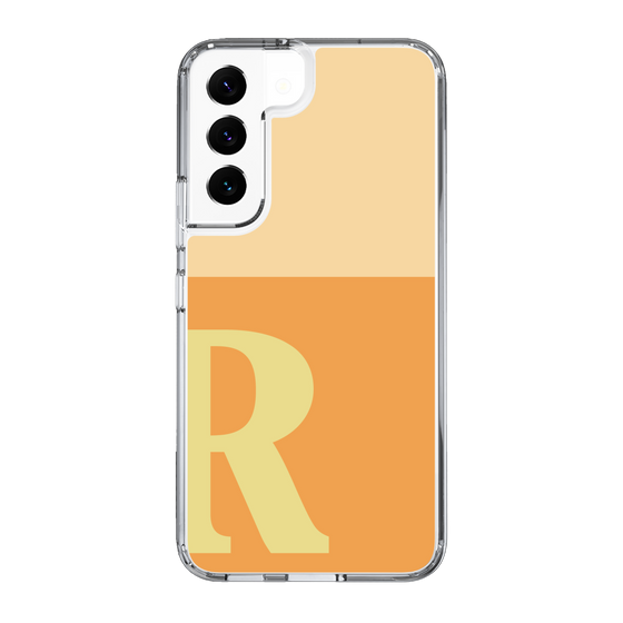 Slim Protection Case［ Original - initial two tone - R orange ］