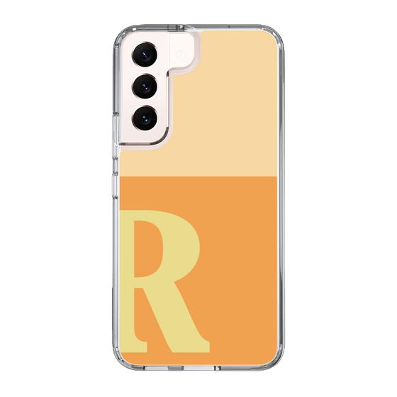 Slim Protection Case［ Original - initial two tone - R orange ］
