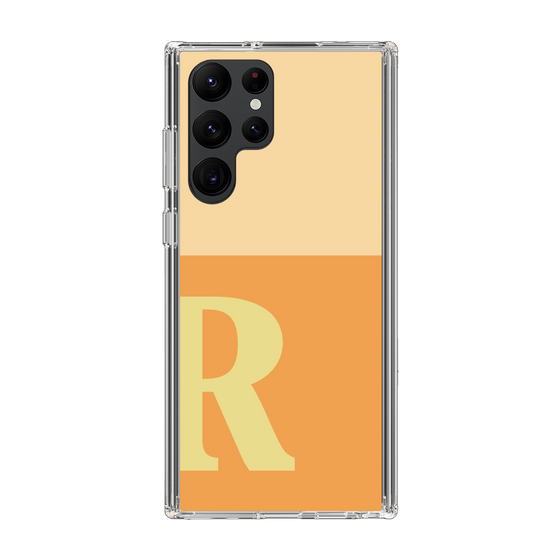 Slim Protection Case［ Original - initial two tone - R orange ］
