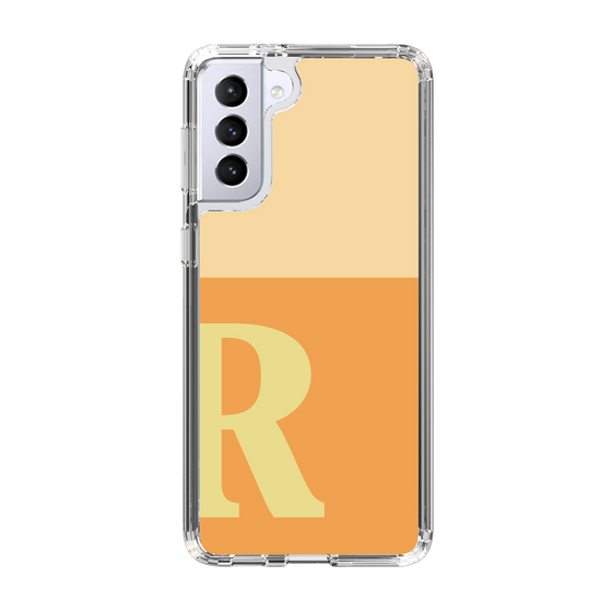 Slim Protection Case［ Original - initial two tone - R orange ］