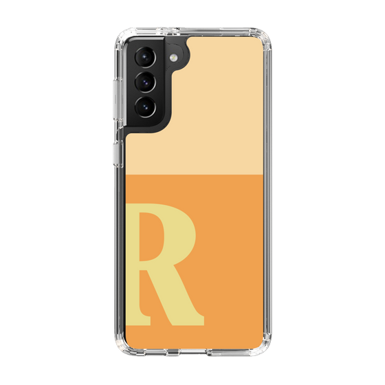Slim Protection Case［ Original - initial two tone - R orange ］