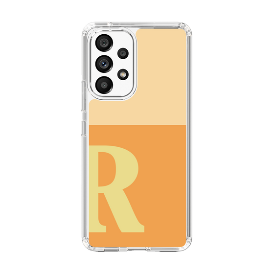 Slim Protection Case［ Original - initial two tone - R orange ］