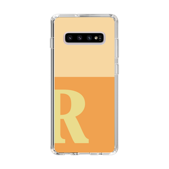 Slim Protection Case［ Original - initial two tone - R orange ］