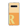 Slim Protection Case［ Original - initial two tone - R orange ］