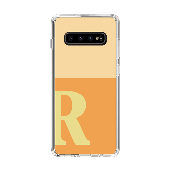 Slim Protection Case［ Original - initial two tone - R orange ］