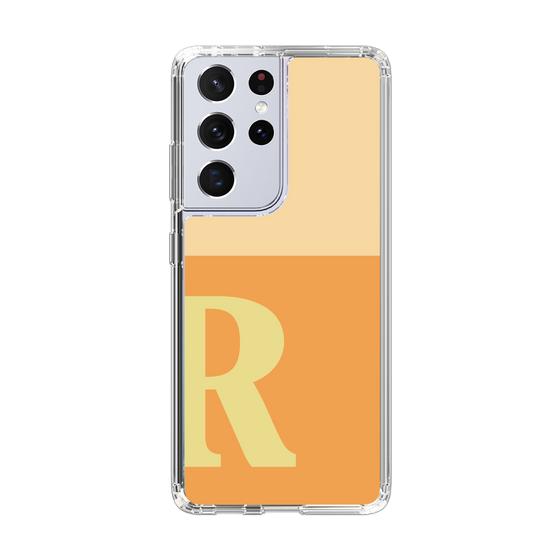 Slim Protection Case［ Original - initial two tone - R orange ］