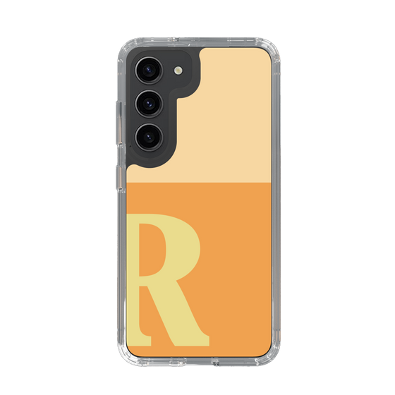 Slim Protection Case［ Original - initial two tone - R orange ］