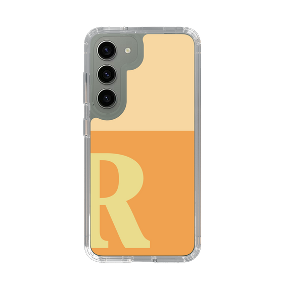 Slim Protection Case［ Original - initial two tone - R orange ］