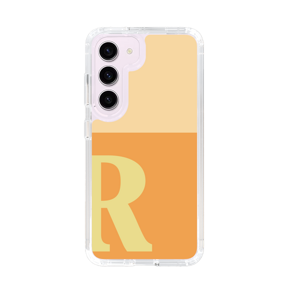 Slim Protection Case［ Original - initial two tone - R orange ］