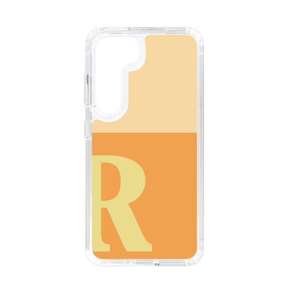 Slim Protection Case［ Original - initial two tone - R orange ］