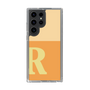 Slim Protection Case［ Original - initial two tone - R orange ］