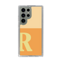Slim Protection Case［ Original - initial two tone - R orange ］